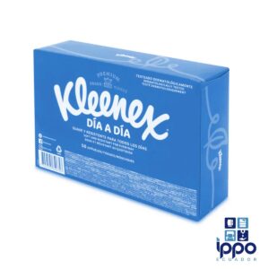 PAÑUELO FACIAL KLEENEX CAJA CORTA X 50 - 3H CÓDIGO 30229189