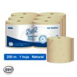 Toalla en rollo Scott Essential natural 250 m