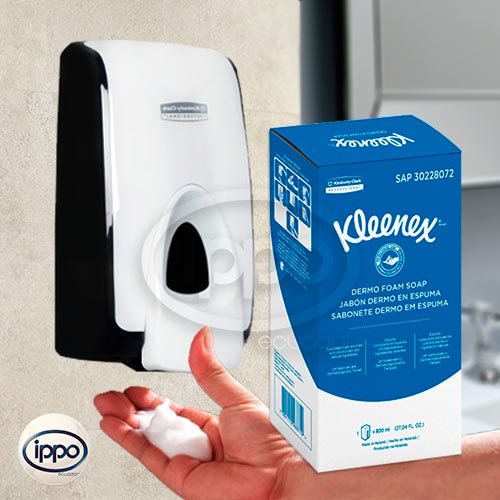 jabon-espuma-kleenex-ippo-ecuador-distribuidor-directo-quito