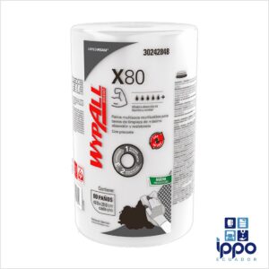 PAÑOS DE LIMPIEZA INDUSTRIAL WYPALL X80 ROLLO LISO CODIGO 30242848