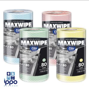 panos-de-limpieza-reusables-limpiones-lavables-maxwipe-x80-colores-azul-rojo-verde-amarillo-wypall-ippo-ecuador-distribuidor-limpieza-quito