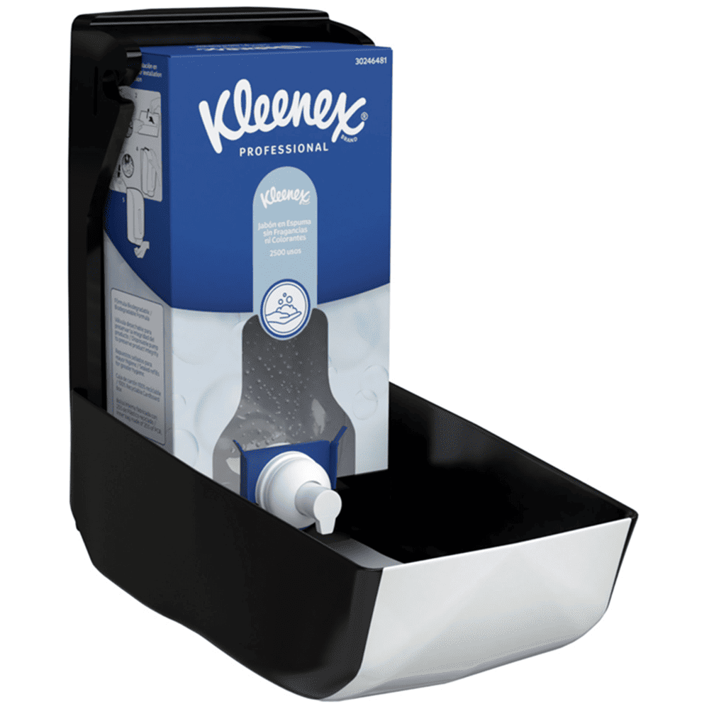 Jabón espuma antibacterial neutro Kleenex Suave 1000 ml caja x4 Kimberly-Clark