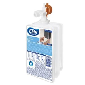 Cartucho sellado de alcohol gel Elite Multiflex 70 por ciento 1000 ml