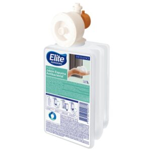 Cartucho sellado de jabón espuma antibacterial Elite Multiflex 1000 ml